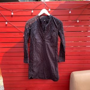 Ann Taylor navy blue dress size xs